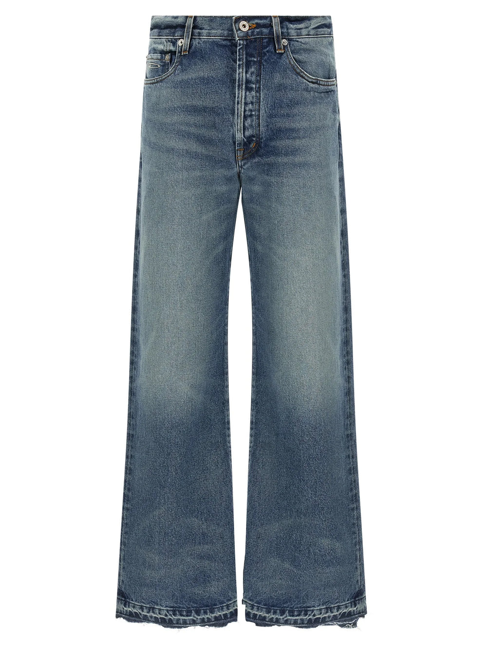 GALLERY DEPT. Blue Cotton Jeans Denim