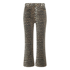 Ganni Animal print Pants - Trousers