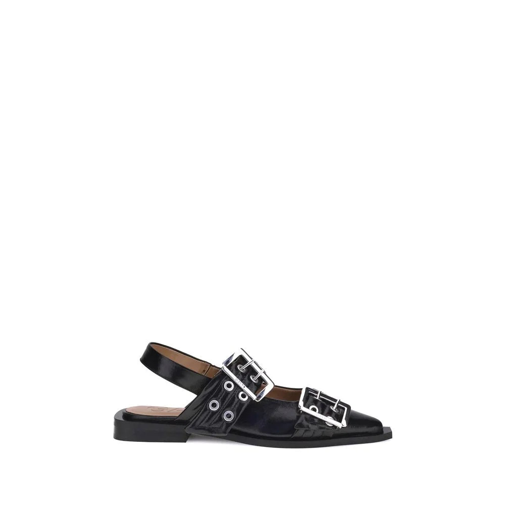 Ganni Ballerinas with straps - Flats