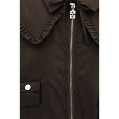 Ganni Bicolor Polyamide Bomber - Bomber Jackets