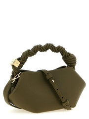 Ganni Bicolor Polyester Handbag