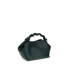Ganni Bicolor Recycled Leather Shoulder Bag