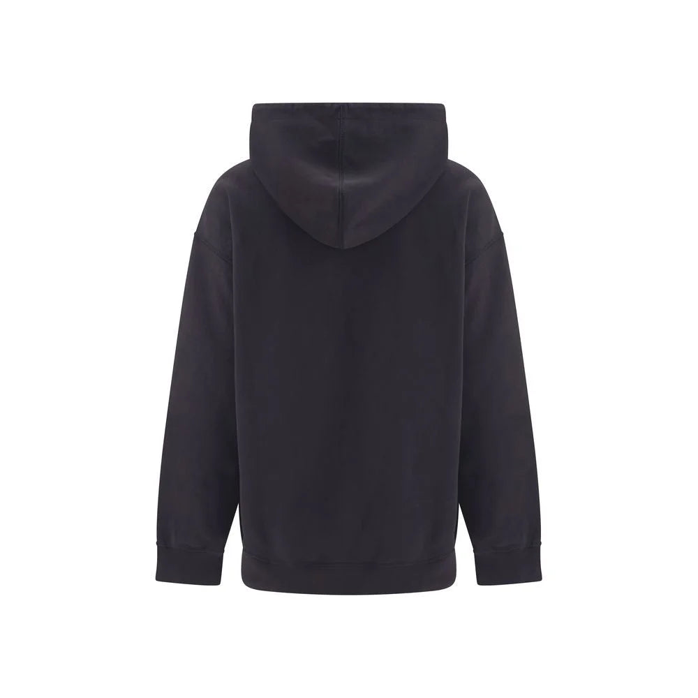 Ganni Black Fabric Sweatshirt