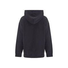 Ganni Black Fabric Sweatshirt