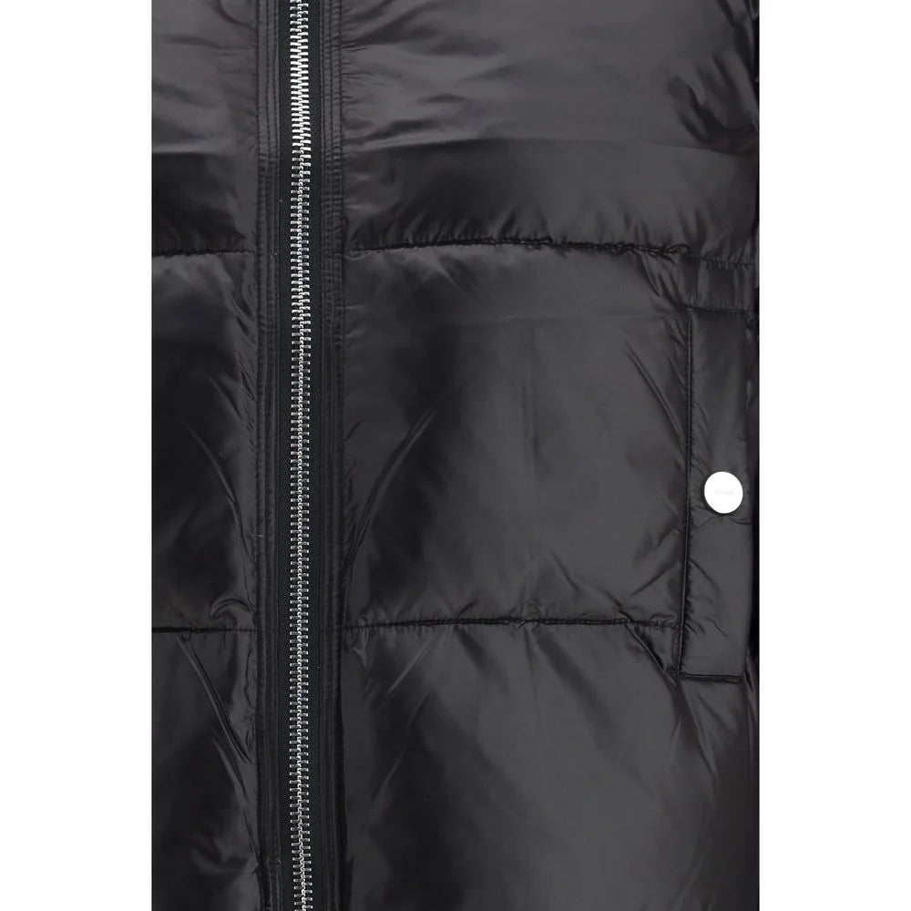 Ganni Black Nylon Coat