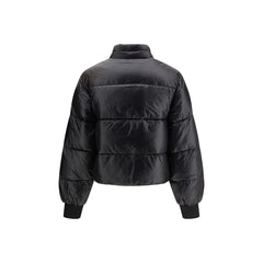 Ganni Black Nylon Coat