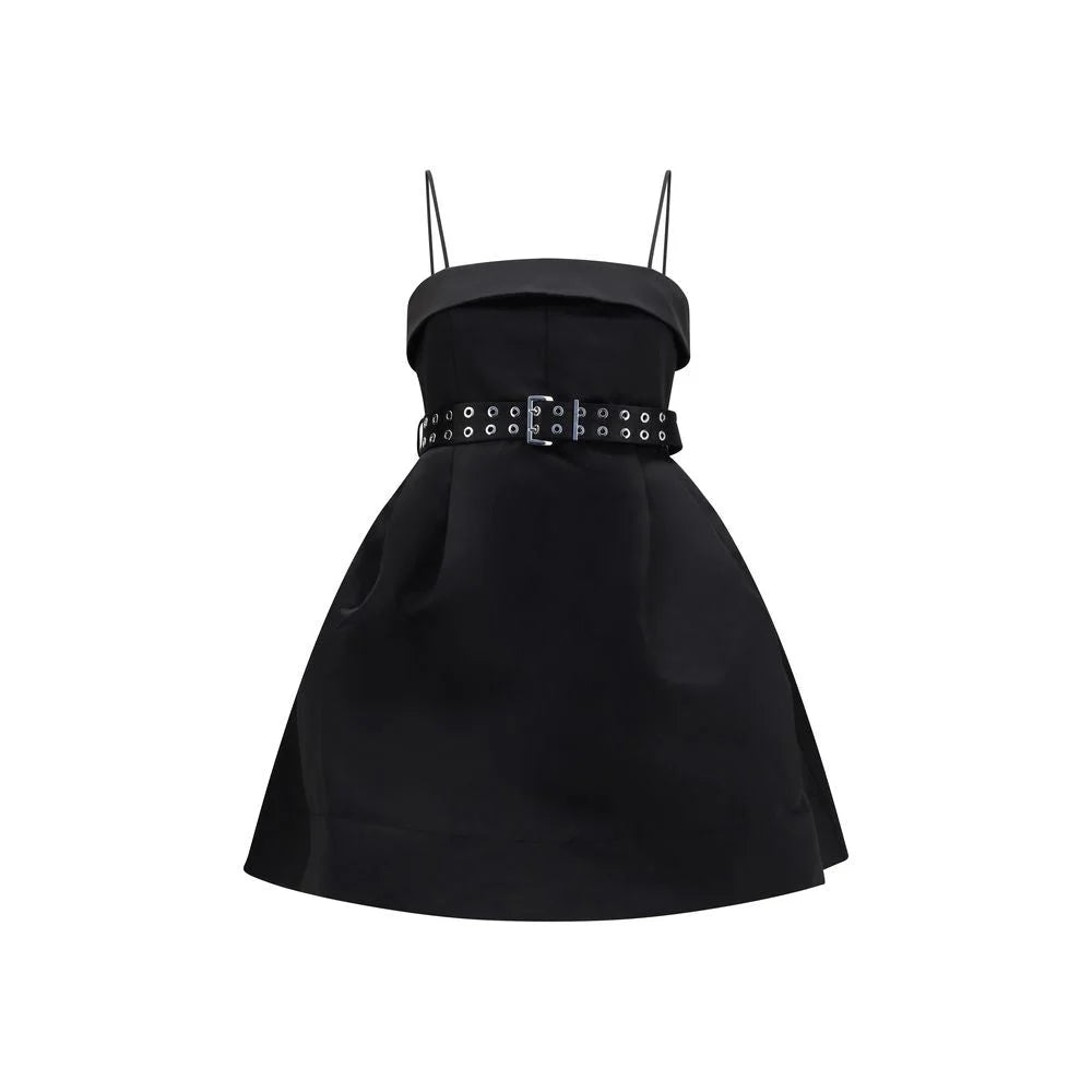Ganni Black Polyester Casual Dress