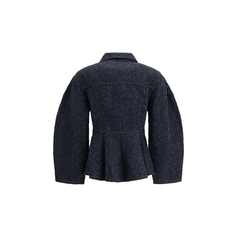 Ganni Blue Cotton Denim Jacket