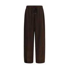 Ganni Brown Acetate Casual Pants - IT36 | XS