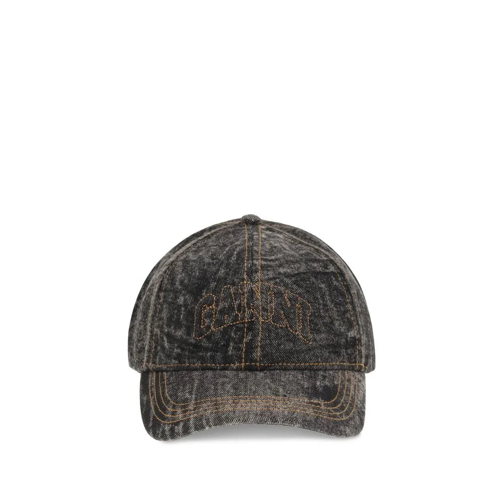Ganni Denim Baseball Hat - UNI
