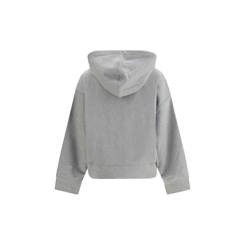 Ganni Gray Cotton Sweatshirt - Sweatshirts
