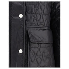 Ganni Gray Nylon Coat - XXS/XS