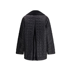 Ganni Gray Nylon Coat - XXS/XS