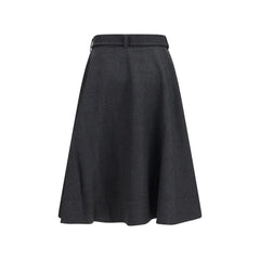 Ganni Grauer Rock aus recyceltem Polyester - IT42 | L
