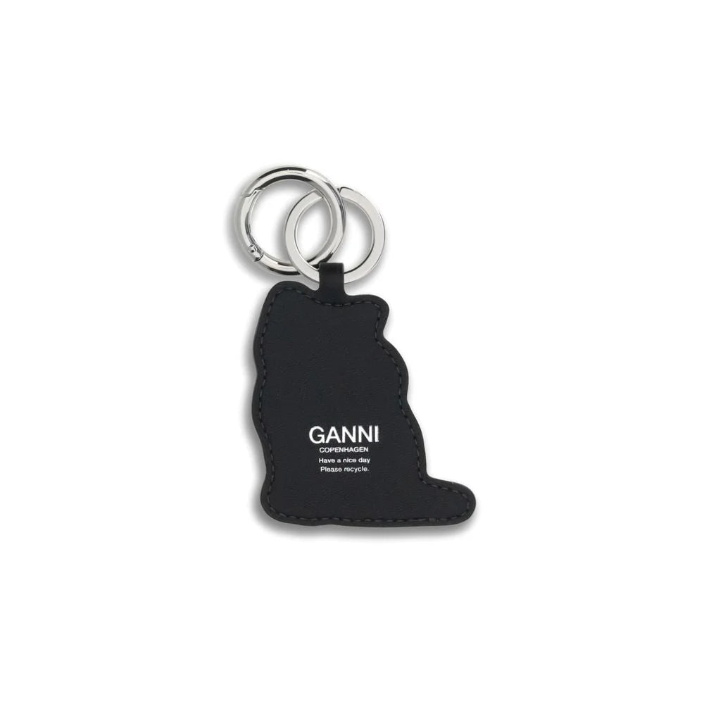Ganni Kitty Keyring