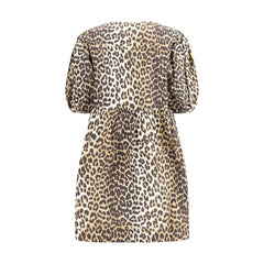 Ganni Leopard mini Dress - IT36 | XS