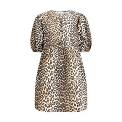 Ganni Leopard mini Dress - IT36 | XS