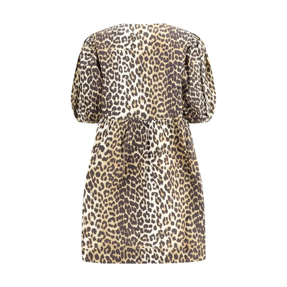 Ganni Leopard mini Dress - IT36 | XS - Dresses