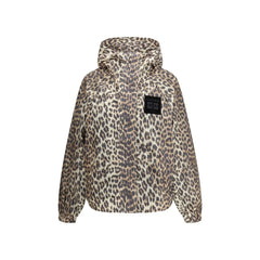 Ganni Leopard raincoat Jacket - Rain Coats