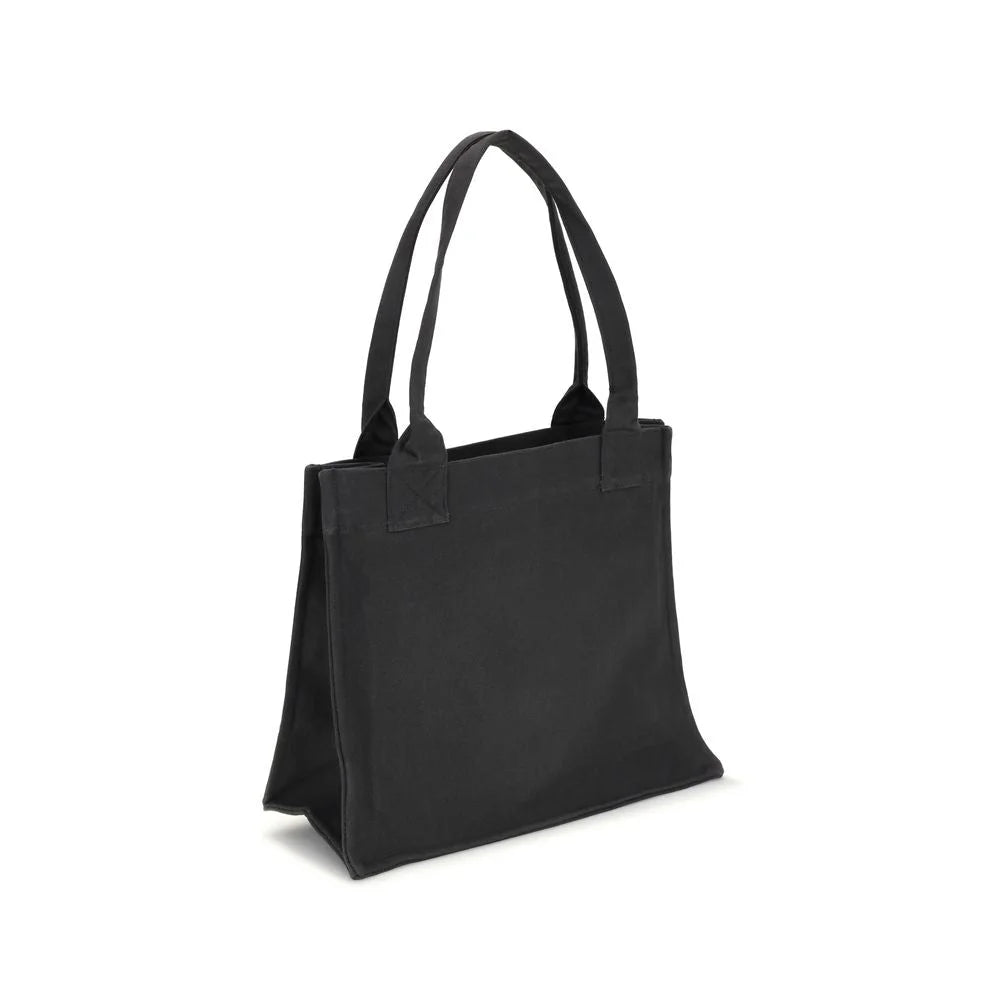 Ganni Logo canvas Tote Bag - Tote Bags