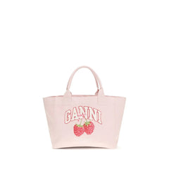 Ganni Multicolor Cotton Shoulder Bag