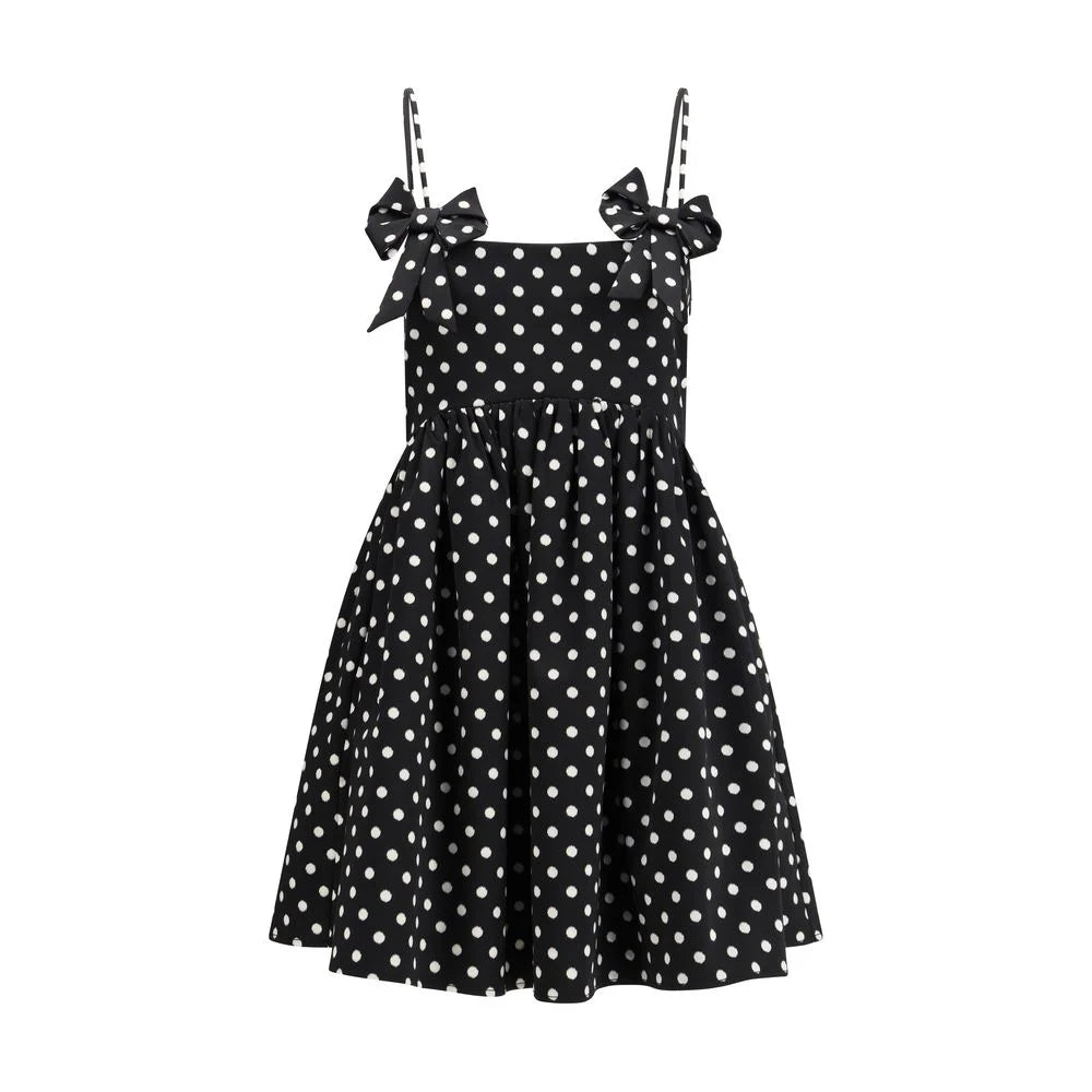 Ganni Multicolor Recycled Polyester Casual Dress