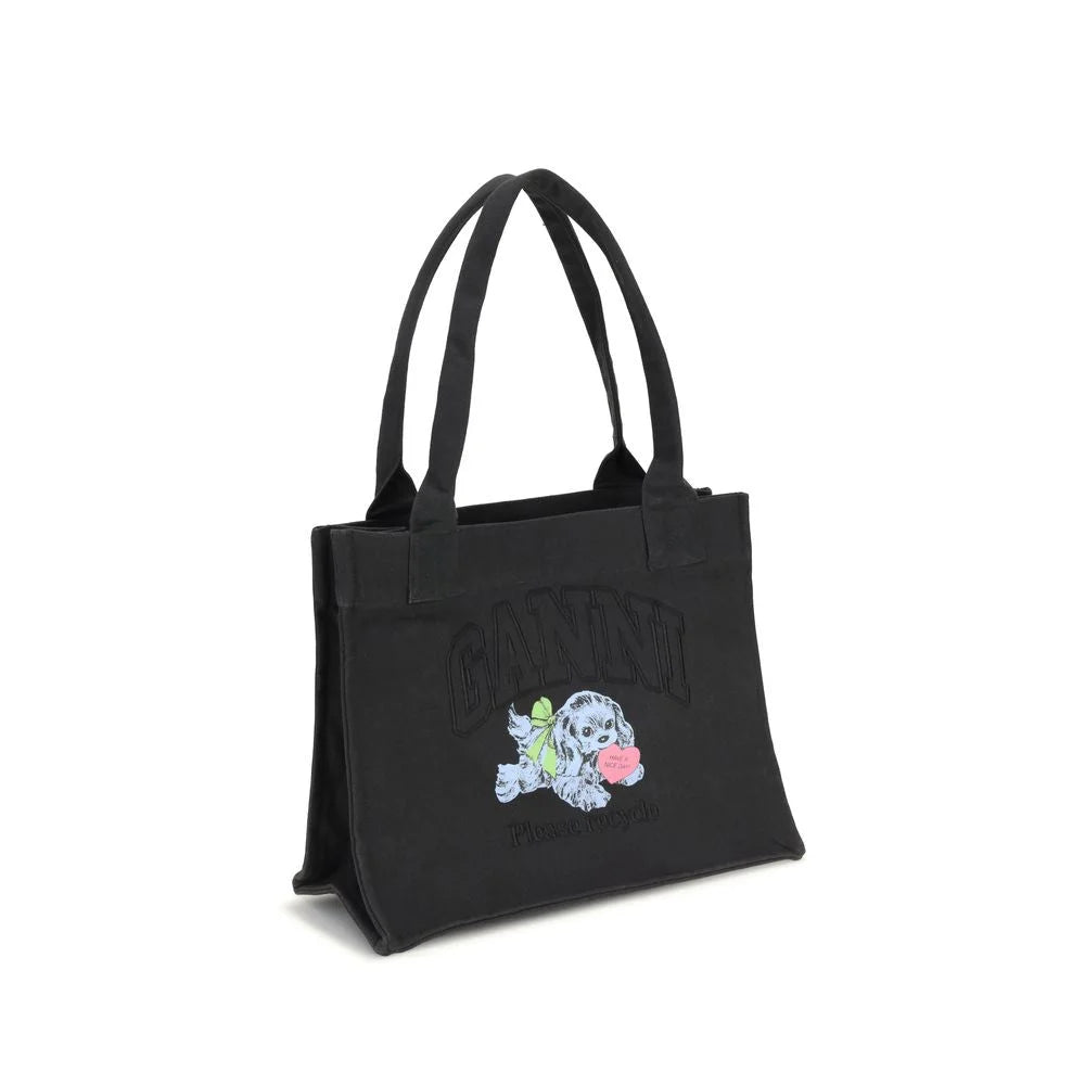 Ganni Puppy Tote Bag - Tote Bags