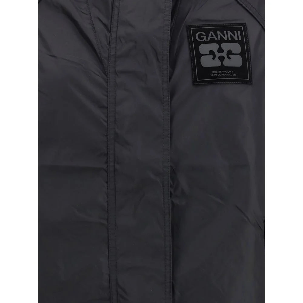 Ganni Recycled Nylon Jacket - Sport Jackets