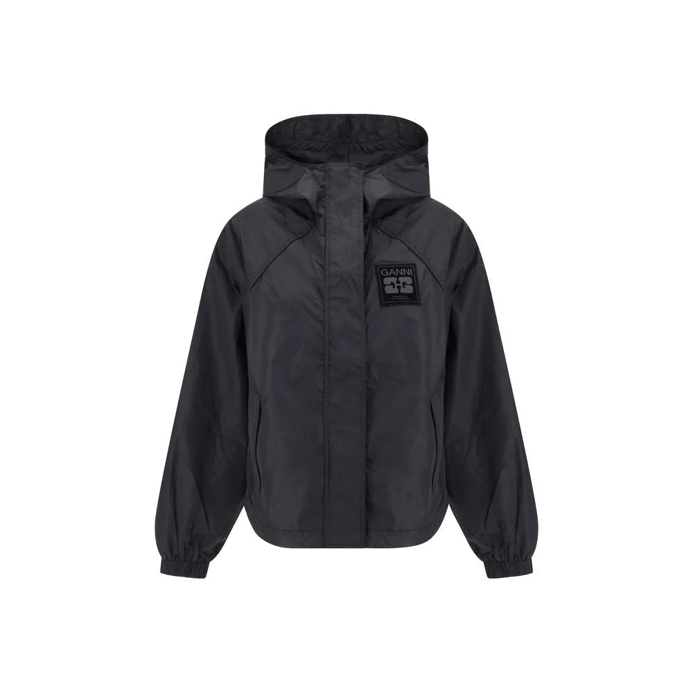 Ganni Recycled Nylon Jacket - Sport Jackets