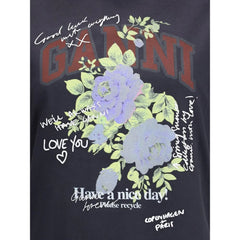 Ganni Rose T-Shirt - T-Shirts