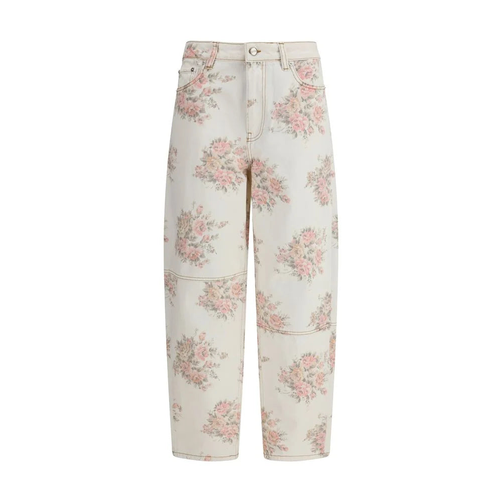 Ganni Stary floral-print Jeans - Jeans