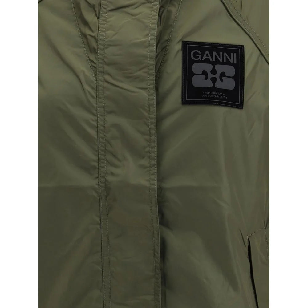 Ganni Waterproof Jacket - L/XL - Rain Coats