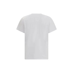 Ganni White Cotton T-Shirt