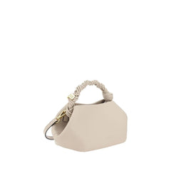 Ganni White Recycled Leather Handbag