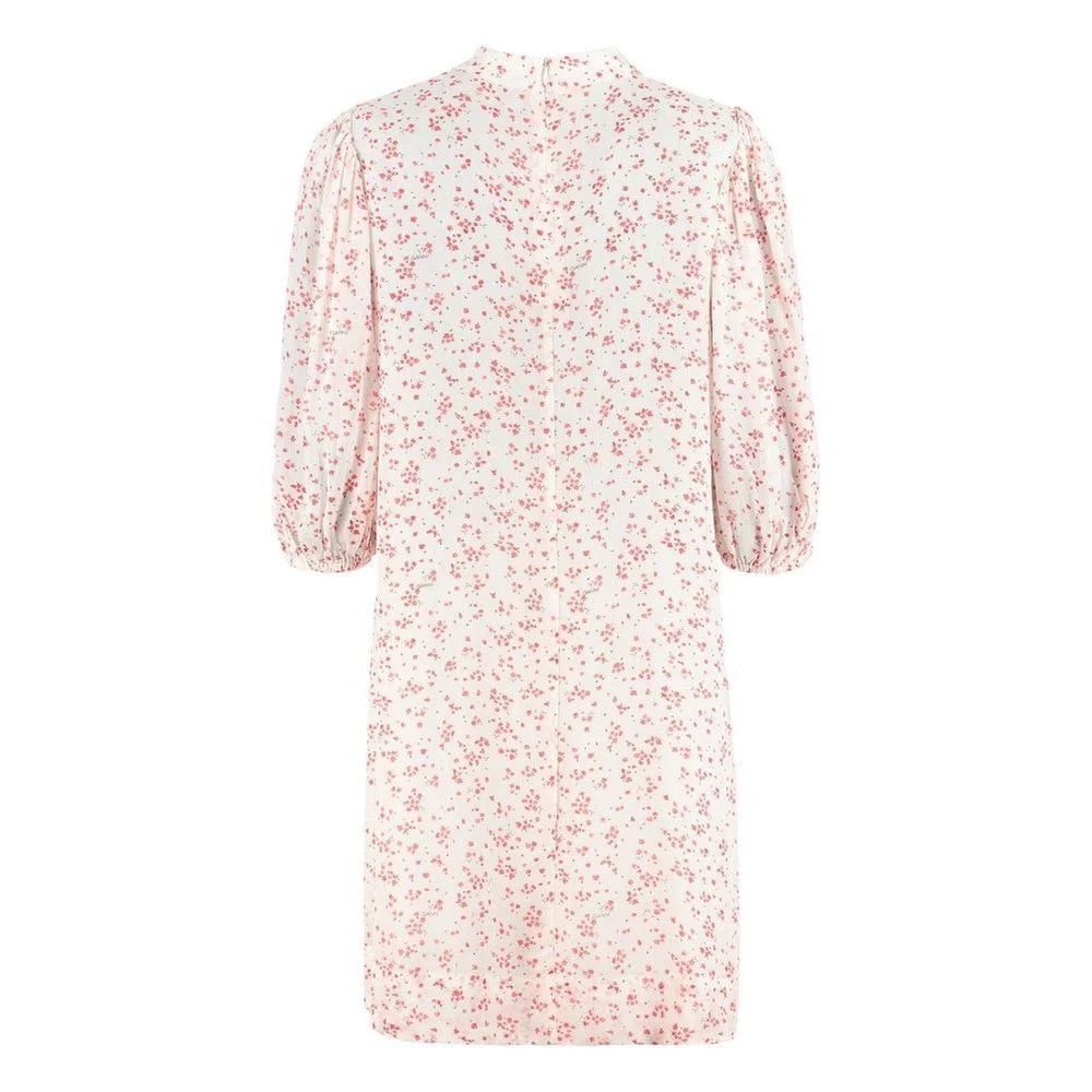 Ganni White Viscose Casual Dress - 38