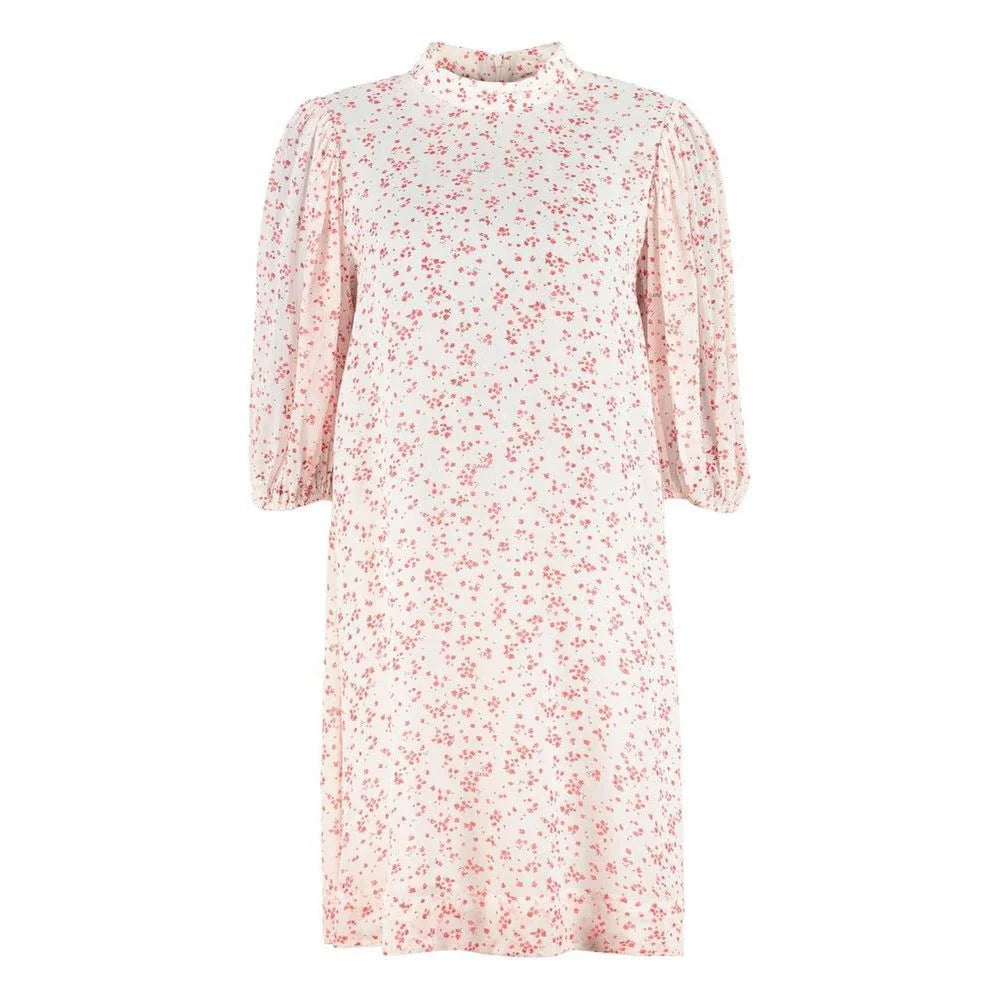 Ganni White Viscose Casual Dress - 38