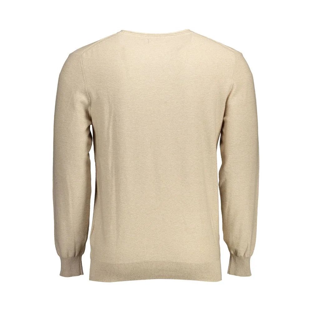 Gant Beige Cotton Men Sweater - Sweaters
