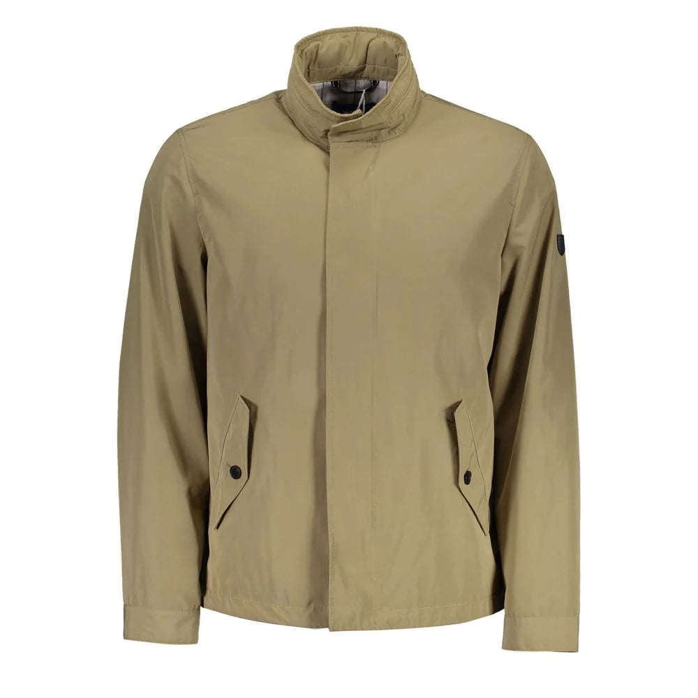 Gant Beige Polyester Men Jacket - S - Sport Jackets