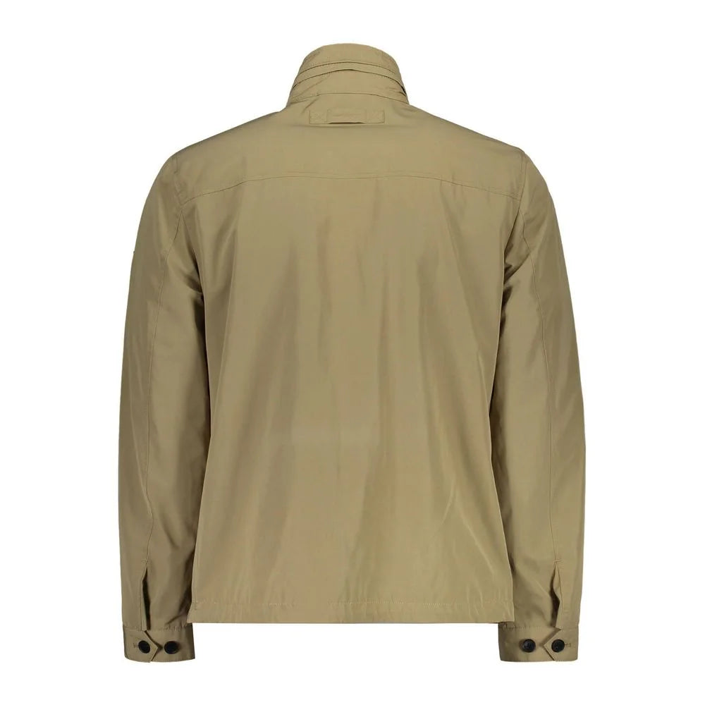 Gant Beige Polyester Men Jacket - S - Sport Jackets