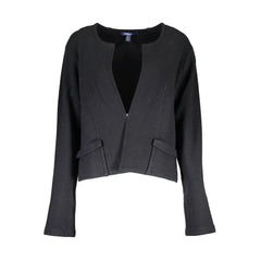 Gant Black Wool Women Cardigan - XXL - Cardigans