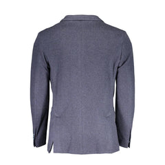 Gant Blue Cotton Jackets & Coat - IT48 | M