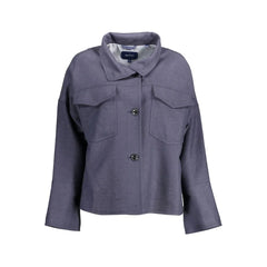 Gant Blue Cotton Jackets & Coat - S
