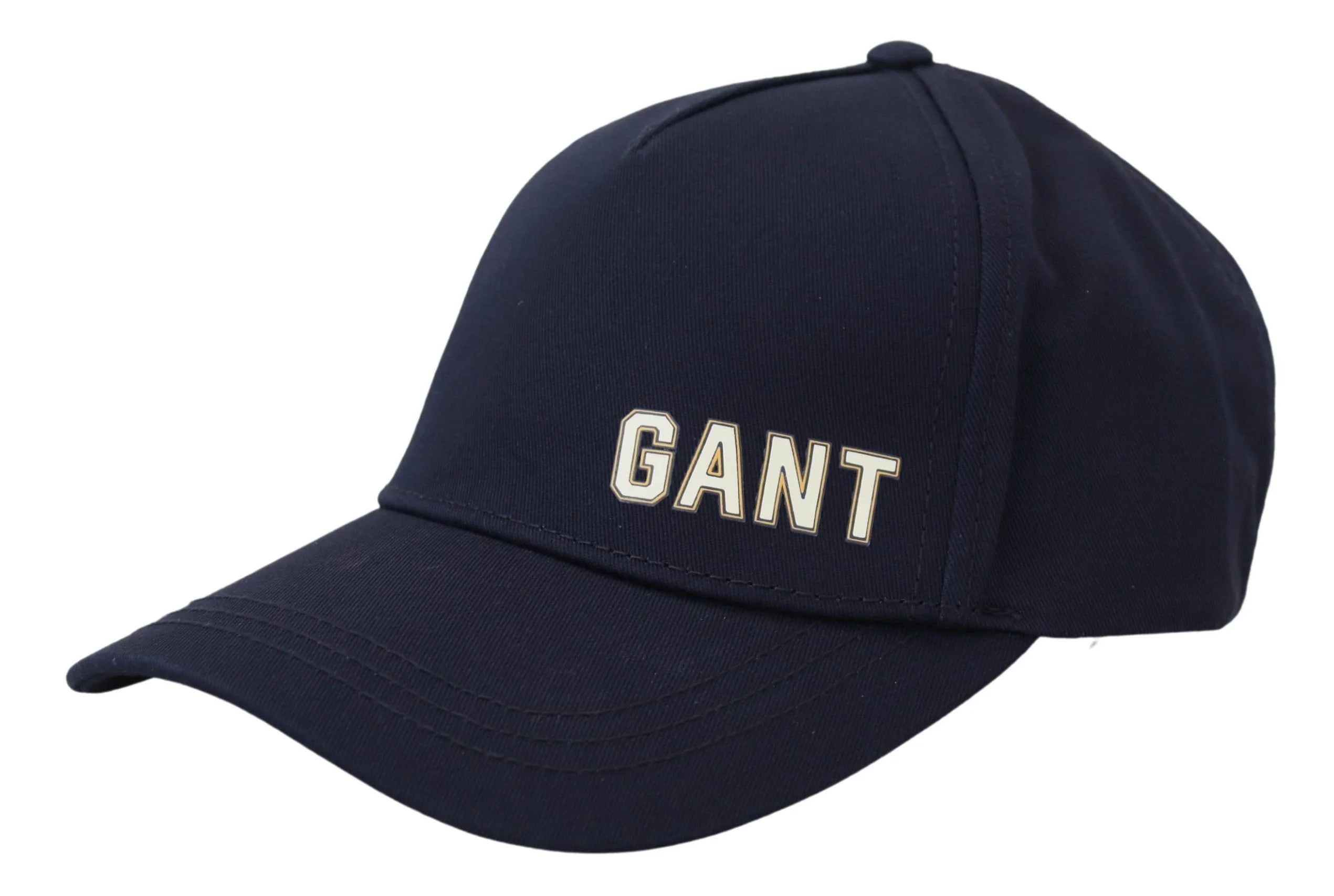 Gant Blue Cotton Logo Print Baseball Cap Casual Hat - Baseball Caps