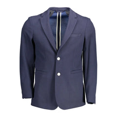 Gant Blue Cotton Men Jacket