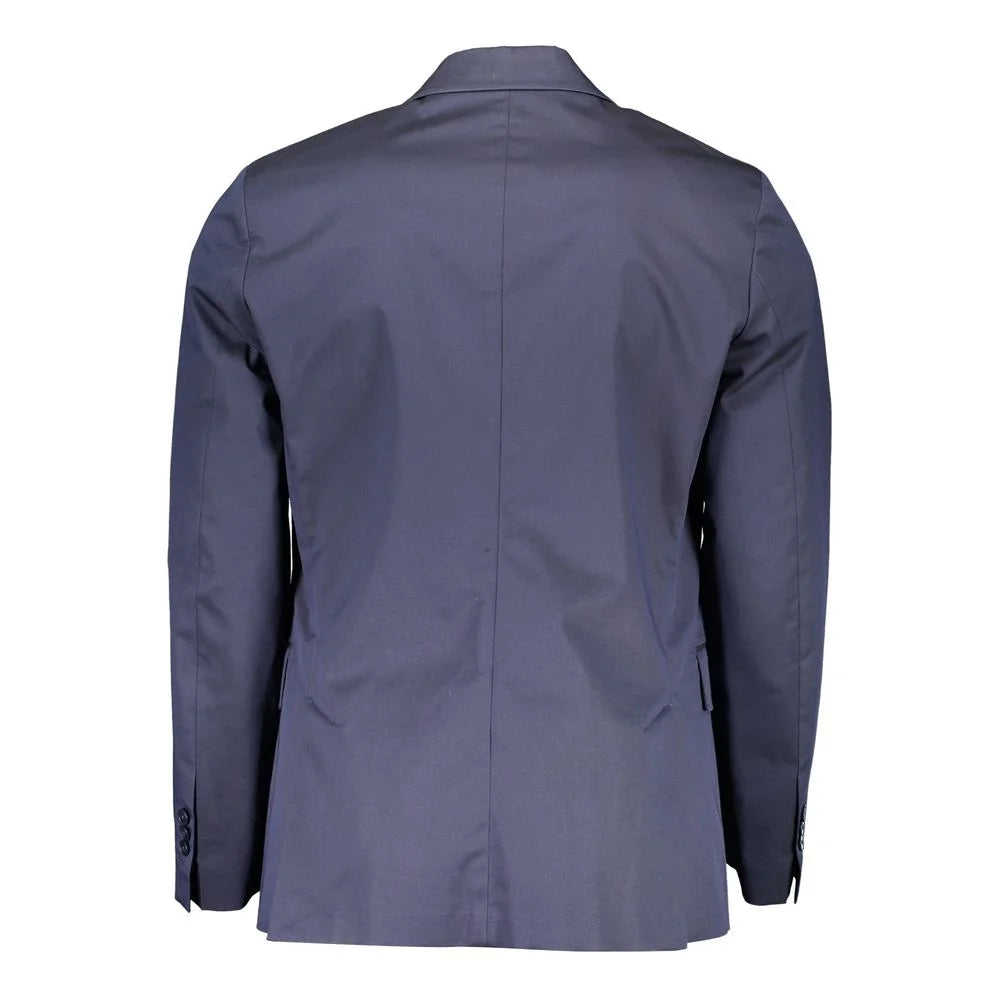 Gant Blue Cotton Men Jacket - IT50 | L