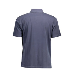 Gant Blue Cotton Men Polo Shirt - S - Polos
