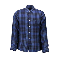Gant Blue Cotton Shirt - S