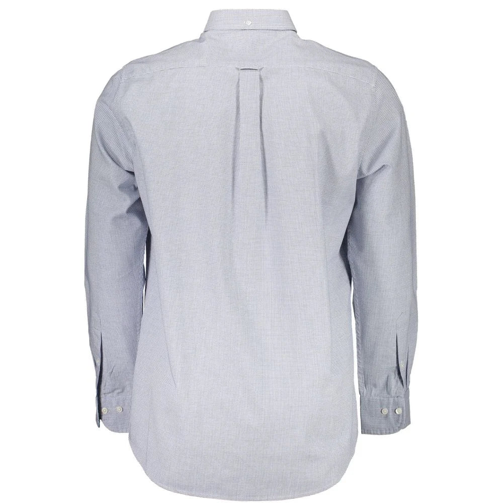 Gant Blue Cotton Shirt - S - Shirts