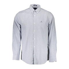 Gant Blue Cotton Shirt - S - Shirts