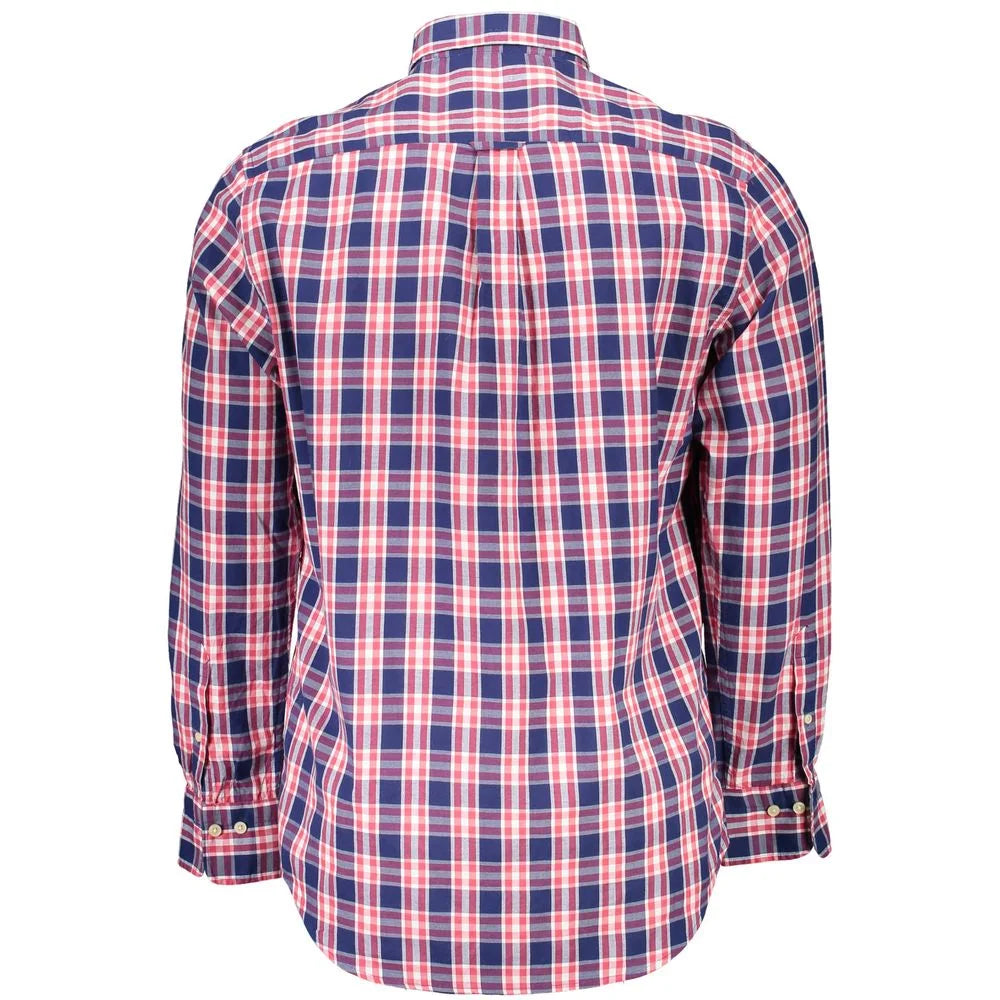 Gant Blue Cotton Shirt - S - Shirts